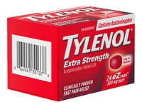 Tylenol* Extra Strength Acetaminophen eZ Tabs - 500mg - 24's