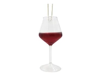 Christmas Forever Christmas Tree Ornament - Red Wine Glass