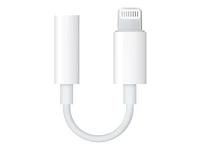 Apple Lightning to 3.5mm Headphone Jack Adapter - White - MMX62AM/A