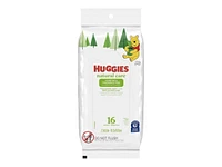 Huggies Natural Care Baby Cleaning Wipes - 16 sheets