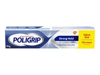 Poligrip Denture Adhesive Cream - Strong Hold - 70g