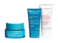 Clarins Hydra-Essentiel Skin Care Gift Set - 3 piece