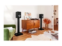 Polk High-Resolution Bookshelf Speakers - Pair - Black - Monitor XT15