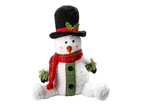 Danson Decor Decorative Figurine - Sitting Snowman