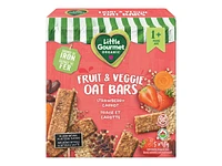 Baby Gourmet Fruit & Veggie Oat Bars - Strawberry Carrot - 5 x 18g