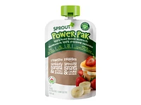 Sprout Organic Power Pak Puree - Strawberry with Superblend, Banana and Butternut Squash - 128ml