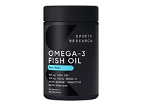 Sports Research Omega-3 Fish Oil Softgels - 90's