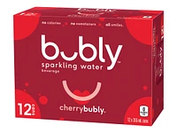 Bubly Sparkling Water - Cherry - 12x355ml