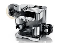 Ninja Luxe Premier Series Coffee Machine with Cappuccinatore - Black/Stainless Steel - ES601C