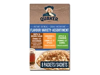 Quaker Instant Oatmeal - Flavour Variety - 314g