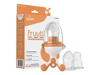 Quark Fruuti Baby Fruit Feeder - Orange