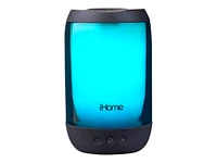 iHome PlayGlow+ Bluetooth Rechargeable Speaker - Black - IBT820B