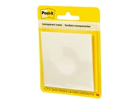 3M Post-it Transparent Notes - 73 mm x 73 mm - 36 sheets