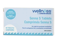 Wellness by London Drugs Senna S Tablets Laxative plus Stool Softener - 60s