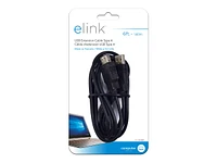 eLink USB-A Extension Cable - Black - 1.83m