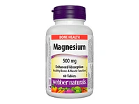 Webber Naturals Magnesium - 500mg - 60s