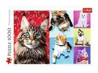 Trefl Puzzle Happy Cats - 1000pce