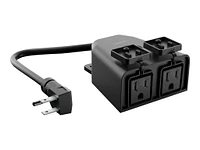 Wemo Outdoor WiFi Smart Plug - Black - WSP090-CA