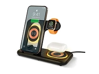 Hypergear PowerFold X-Ray 4-in-1 Wireless Charging Stand + AC Power Adapter - Black - 16046