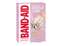 BAND-AID Skin-Flex Gentle Care Bandages - Assorted Sizes - 20's