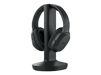 Sony RF Wireless Home Theatre Headphones - Black - WHRF400