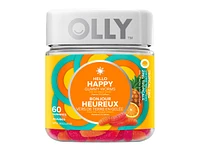 Olly Hello Happy Tropical Zing Herbal Supplement With Vitamin - 60s