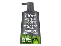 Dove Men+Care Extra Fresh Body & Face Wash - 695ml