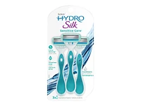 Schick Hydro Silk Sensitive Care Disposable Razor - 5 blades - 3's