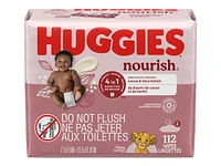 Huggies Nourish 4 in 1 Baby Cleaning Wipes - Disney The Lion King - 2 x 56 Count