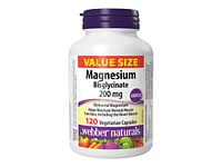 Webber Naturals Magnesium Bisglycinate - 200mg - 120s