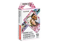 Fujifilm Instax Mini Film - Confetti - 10 Exposures