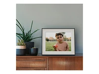 Aura Frames Walden Wi-Fi Digital Photo Frame - Walden Ink with Textured Mat - 15 Inch - Black - AF110-MLBK