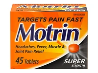 Motrin Super Strength Tablets - 45's