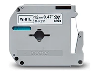 Brother Tape for P-touch Label Makers - Black on White