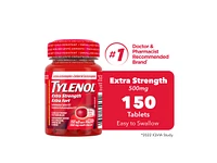 Tylenol* EZ Tabs - Extra Strength - 500mg/150s
