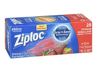 Ziploc Storage Bags - Regular - 28s