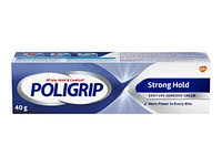 Poligrip Strong Hold Denture Adhesive Cream - 40g