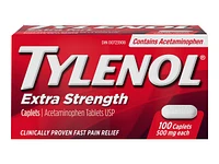 Tylenol* Caplets - Extra Strength - 500mg - 100s