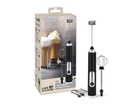 Cafe Culture Frother & Whisk - Black