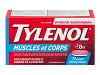 Tylenol* Muscle & Body Caplets - 72's