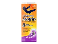 Motrin Children's Ibuprofen Oral Suspension - Grape - 120ml