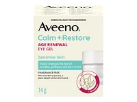 Aveeno Calm + Restore Age Renewal Eye Gel - 14g