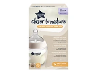 Tommee Tippee Closer to Nature Baby Bottle - Clear - 150ml