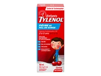 Tylenol* Children's Fever & Sore Throat Pain Suspension Liquid - 100ml� �