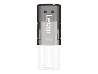 Lexar JumpDrive S60 USB 2.0 Flash Drive - 64GB - LJDS060064G-BNBNU