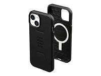 UAG Civilian Series Case for Apple iPhone 15 Plus - Black