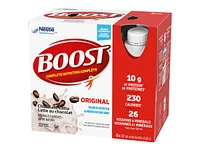 BOOST Original Protein Drink - Chocolate Latte - 6 x 237ml