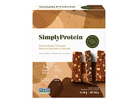 SimplyProtein Plant-Based Snack Bars - Peanut Butter Chocolate - 4 x 40g