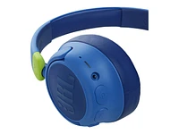 JBL JR 460NC Wireless Headphones - Blue - JBLJR460NCBLUAM