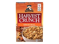 Quaker Harvest Crunch Granola Cereal - Original - 475G